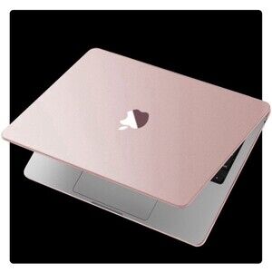 Soonjet  MacBook Air Case Hard shell 13/13.6” M2 M3 M4 Pink 2022-25 Model